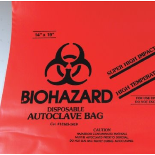 Super Strength Biohazard Disposal bag