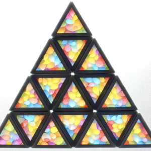 피라미드 보로노이 빛상자(행사용) 6인세트